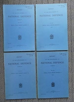 REPORT OF THE DEPARTMENT OF NATIONAL DEFENCE, CANADA, FOR THE FISCAL YEAR ENDING MARCH 31, 1941 /...
