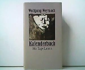 Bild des Verkufers fr Kalenderbuch - 365 Tage Lesen. Mit 24 Radierungen von Dieter Kliesch. zum Verkauf von Antiquariat Kirchheim