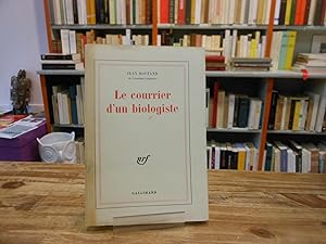 Image du vendeur pour Le courrier d'un biologiste. mis en vente par Librairie les Utopiques