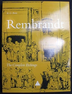 Bild des Verkufers fr Rembrandt. Complete Etchings zum Verkauf von Graphem. Kunst- und Buchantiquariat
