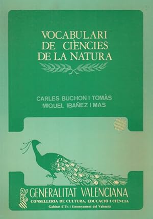 Image du vendeur pour VOCABULARI DE CINCIES DE LA NATURA mis en vente par Librera Vobiscum