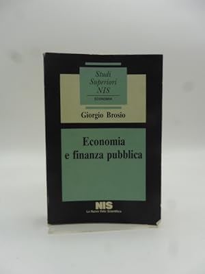 Economia e finanza pubblica