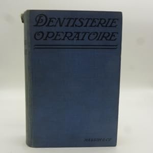 Manuel de dentisterie operatoireÂ Troisieme edition revue et augmentee