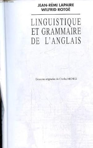 Image du vendeur pour Linguistique et grammaire de l'anglais mis en vente par Le-Livre