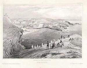 Imagen del vendedor de Souvenirs des Pyr�n�es . ou choix des sites les plus pittoresques des �tablissemens thermeaux et des environs. First folio edition. a la venta por Wittenborn Art Books