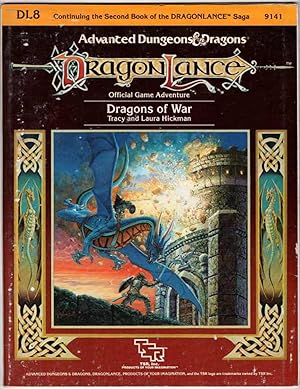 Advanced Dungeons and Dragons: Dragon Lance Official Game Adventure: Dragons of War DL8