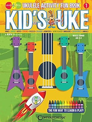 Bild des Verkufers fr Kid's Uke - Ukulele Activity Fun Book: Kev's Learn & Play Series by Rones, Kevin [Paperback ] zum Verkauf von booksXpress
