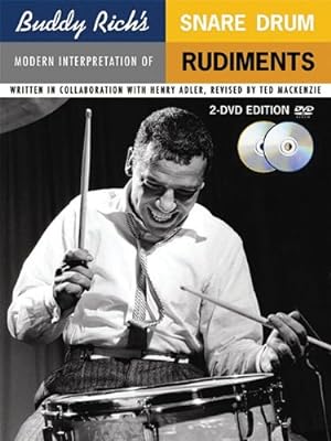 Seller image for Buddy Rich's Modern Interpretation of Snare Drum Rudiments: Book/2-DVDs Pack by MacKenzie, Ted, Rich, Buddy [Paperback ] for sale by booksXpress
