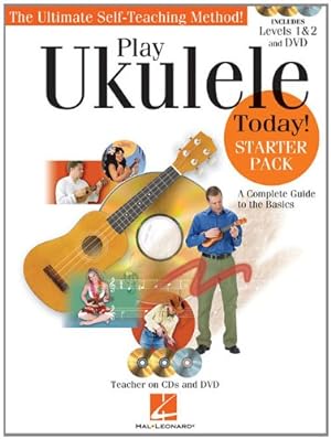 Immagine del venditore per Play Ukulele Today! - Starter Pack: Includes Levels 1 & 2 Book/CDs and a DVD by Tagliarino, Barrett, Nicholson, John [Paperback ] venduto da booksXpress
