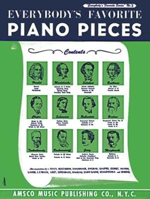 Bild des Verkufers fr Everybody's Favorite Piano Pieces: Piano Solo [Paperback ] zum Verkauf von booksXpress