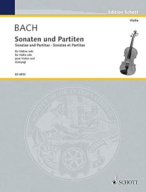 Immagine del venditore per Bach: Sonatas and Partitas for Violin solo / Sonaten und Partiten für Violine solo / Sonates et Partitas pour Violon seul (ED 6850) (English, German and French Edition) [Soft Cover ] venduto da booksXpress