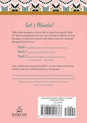 Seller image for Choose Kindness: 3-Minute Devotions for Teen Girls by Weber, Kristin [Paperback ] for sale by booksXpress