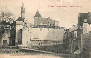 Postkarte Carte Postale 13594591 Nerac Maison de Sully Nerac