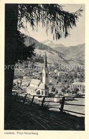 Bild des Verkufers fr Postkarte Carte Postale 73591549 Landeck Tirol Kirchenpartie Vorarlberg Landeck Tirol zum Verkauf von Versandhandel Boeger