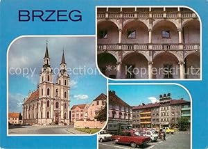 Postkarte Carte Postale 73594952 Brzeg Brieg Schlesien Miastona Nizinie SlaskiejBarokowy kosciol ...