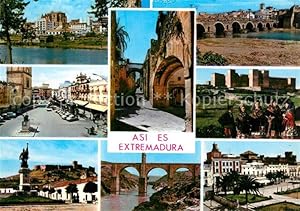 Postkarte Carte Postale 73592808 Badajoz Ansichten Extremadura Badajoz