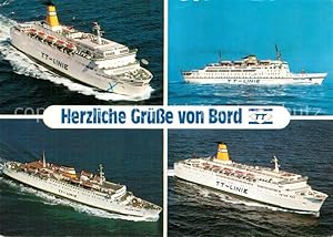 Image du vendeur pour Postkarte Carte Postale 73596014 Schiffe Ships Navires MS Nils Holgersson MS Robin Hood MS Oliver Twist mis en vente par Versandhandel Boeger