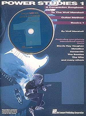 Seller image for Power Studies 1: A Companion Songbook to The Wolf Marshall Guitar Method, Basics 1 by Marshall, Wolf, Marshall, Wolf [Paperback ] for sale by booksXpress
