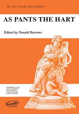Imagen del vendedor de As Pants the Hart: Vocal Score (Novello Handel) [Paperback ] a la venta por booksXpress
