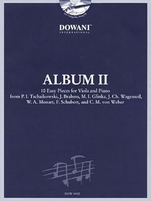 Seller image for Album Vol. II (Easy) Viola and Piano: 10 Easy Pieces for Viola and Piano [Paperback ] for sale by booksXpress