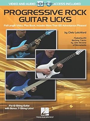 Immagine del venditore per Progressive Rock Guitar Licks: Featuring 20 Backing Tracks by John Browne of Monuments by Letchford, Chris, Scale the Summit [Paperback ] venduto da booksXpress