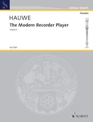 Seller image for The Modern Recorder Player: Treble Recorder - Volume 3 [Paperback ] for sale by booksXpress