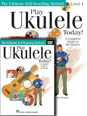 Seller image for Play Ukulele Today! Beginner's Pack: Level 1 Book/CD/DVD Pack by Tagliarino, Barrett [Paperback ] for sale by booksXpress