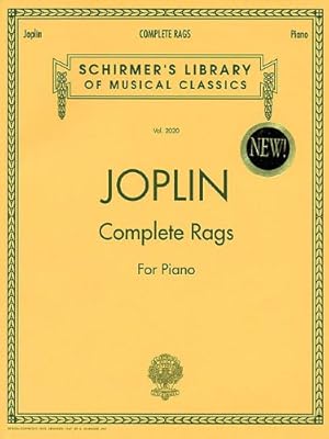 Imagen del vendedor de Joplin - Complete Rags for Piano (Schirmer's Library of Musical Classics) Vol. 2020 [Paperback ] a la venta por booksXpress