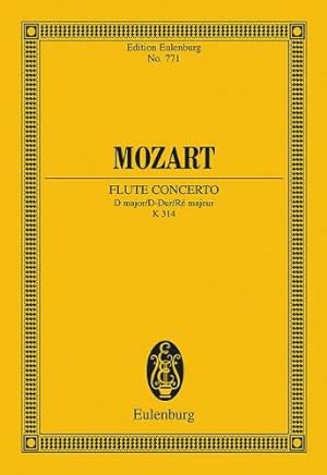 Image du vendeur pour Flute Concerto, K. 314: in D Major (Edition Eulenburg No. 771) by Gerber, Rudolf [Paperback ] mis en vente par booksXpress