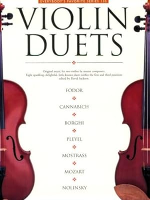 Seller image for Violin Duets: Everybody's Favorite Series Volume 135 Paperback for sale by booksXpress