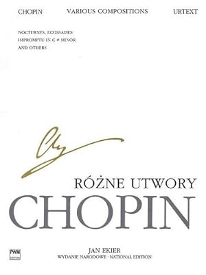 Seller image for Various Compositions for Piano: Chopin National Edition Volume XXIXB [Sheet music ] for sale by booksXpress