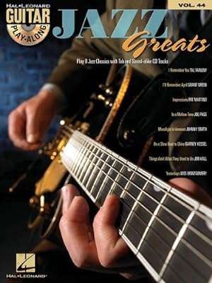 Imagen del vendedor de Jazz Greats: Guitar Play-Along Volume 44 (Hal Leonard Guitar Play-Along) by Hal Leonard Corp. [Paperback ] a la venta por booksXpress
