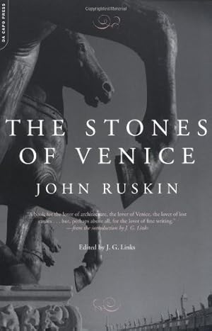 Immagine del venditore per The Stones Of Venice by John Ruskin [Paperback ] venduto da booksXpress