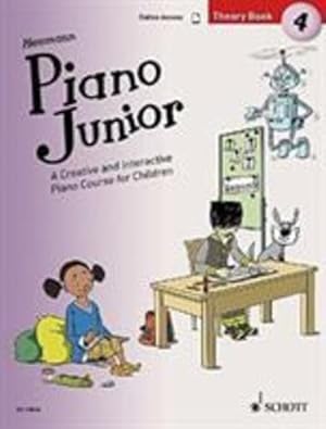 Seller image for PIANO JUNIOR THEORY BOOK 4 VOL 4 [Paperback ] for sale by booksXpress