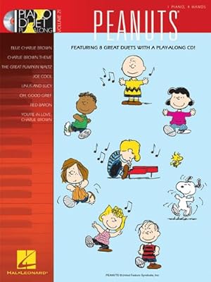 Imagen del vendedor de Peanuts: Piano Duet Play-Along Volume 21 by Guaraldi, Vince [Paperback ] a la venta por booksXpress