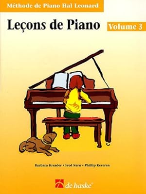 Seller image for Piano Lessons Book 3 - French Edition: Hal Leonard Student Piano Library by Kern, Fred, Kreader, Barbara, Keveren, Phillip [Paperback ] for sale by booksXpress