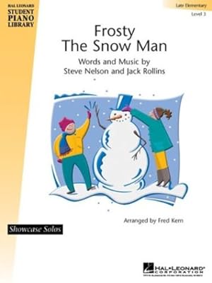 Imagen del vendedor de Frosty the Snowman: Level 3 Sheet Music : Piano (Educational Piano Library) by Rollins, Jack, Nelson, Steve [Paperback ] a la venta por booksXpress