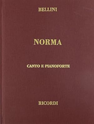 Image du vendeur pour Norma: Vocal Score [Hardcover ] mis en vente par booksXpress