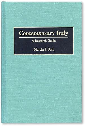 Seller image for Contemporary Italy: A Research Guide [Review Copy] for sale by Lorne Bair Rare Books, ABAA