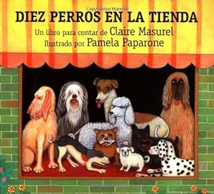 Imagen del vendedor de Diez Perros en la Tienda (Spanish Edition) by Masurel, Claire [Paperback ] a la venta por booksXpress