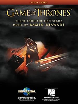 Imagen del vendedor de Game of Thrones Theme Arranged for Violin & Piano - Sheet Music Single by PELICULAS [Paperback ] a la venta por booksXpress