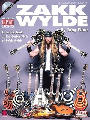 Image du vendeur pour Zakk Wylde - Legendary Licks (Guitar Legendary Licks) by Wine, Toby, Wylde, Zakk [Paperback ] mis en vente par booksXpress