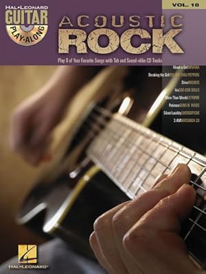 Imagen del vendedor de Acoustic Rock: Guitar Play-Along Volume 18 by Hal Leonard Corp. [Paperback ] a la venta por booksXpress