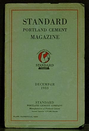 Seller image for Standard Portland Cement Magazine December 1933, Volume 1 No. 3 for sale by Schroeder's Book Haven