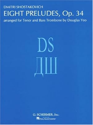 Image du vendeur pour Eight Preludes, Op. 34 by Dmitri, Shostakovich [Paperback ] mis en vente par booksXpress