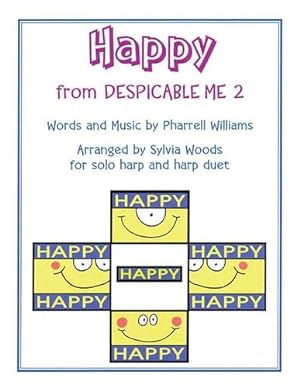 Seller image for Happy: Arranged for Solo Harp & Harp Duet by Williams, Pharrell, Woods, Sylvia [Paperback ] for sale by booksXpress