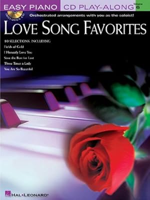 Seller image for Love Song Favorites: Easy Piano CD Play-Along Volume 6 by Leonard Corporation, Hal [Paperback ] for sale by booksXpress