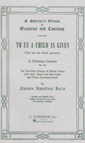 Seller image for Cantata No. 142 by Johann, Sebastian Bach [Sheet music ] for sale by booksXpress
