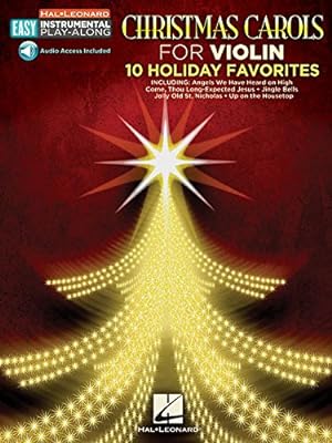 Seller image for Christmas Carols - Violin - Easy Instrumental Play-Along (Audio Online) (Easy Instrumental Play-along Book) [Paperback ] for sale by booksXpress