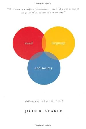 Seller image for Mind, Language And Society: Philosophy In The Real World (Masterminds) by John R. Searle [Paperback ] for sale by booksXpress